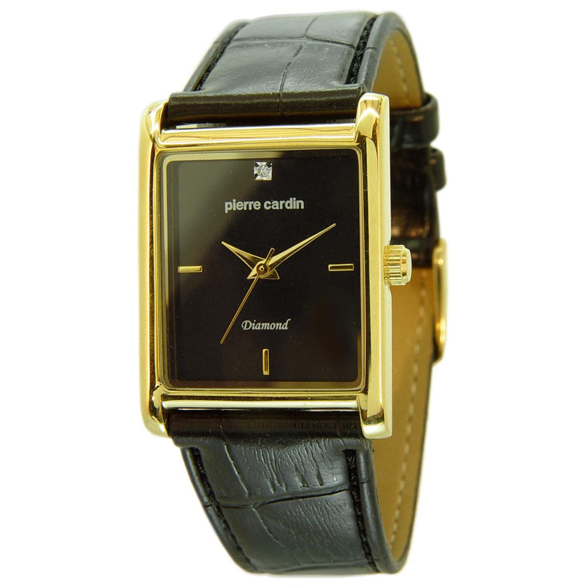 pierre cardin watch leather strap