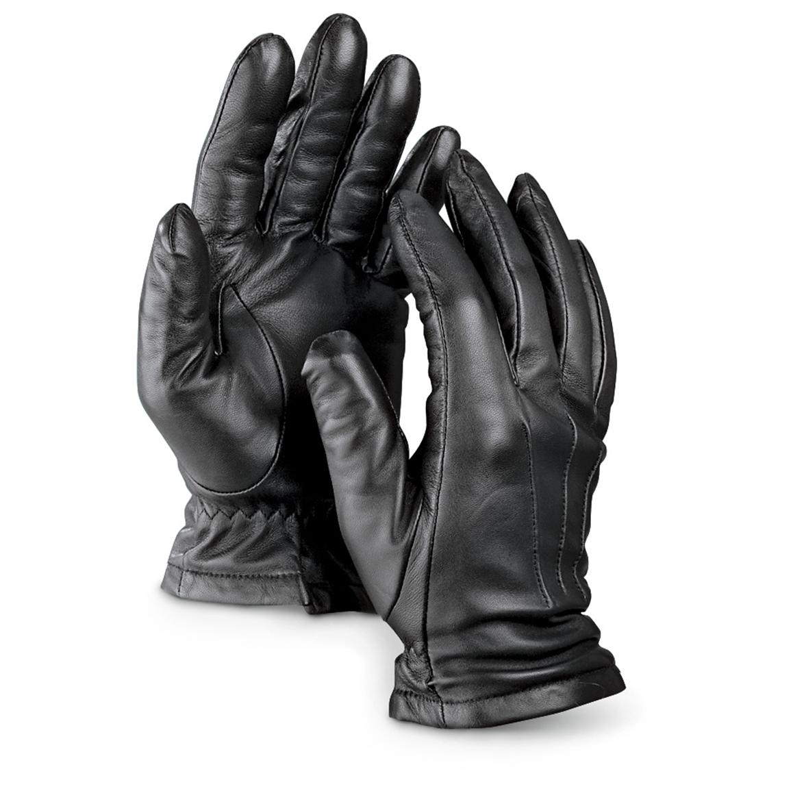 leather gloves