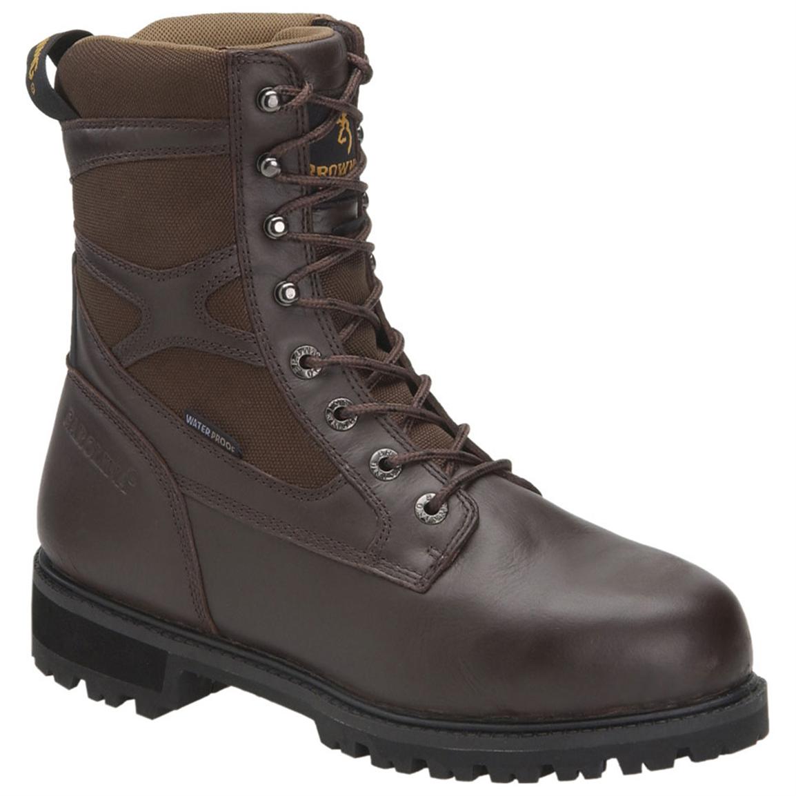 browning zip up boots