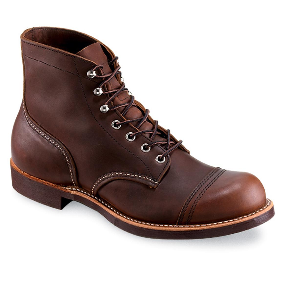 Men's Red Wing® Iron Ranger Boots - 148408, Work Boots at Sportsman's Guide