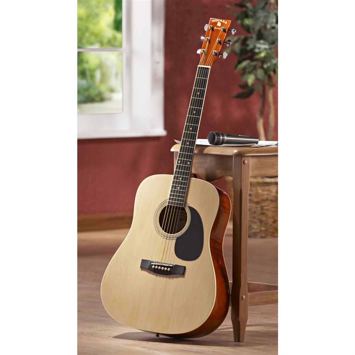 Indiana™ Scout Acoustic Guitar 148525 Musical Instruments At Sportsmans Guide