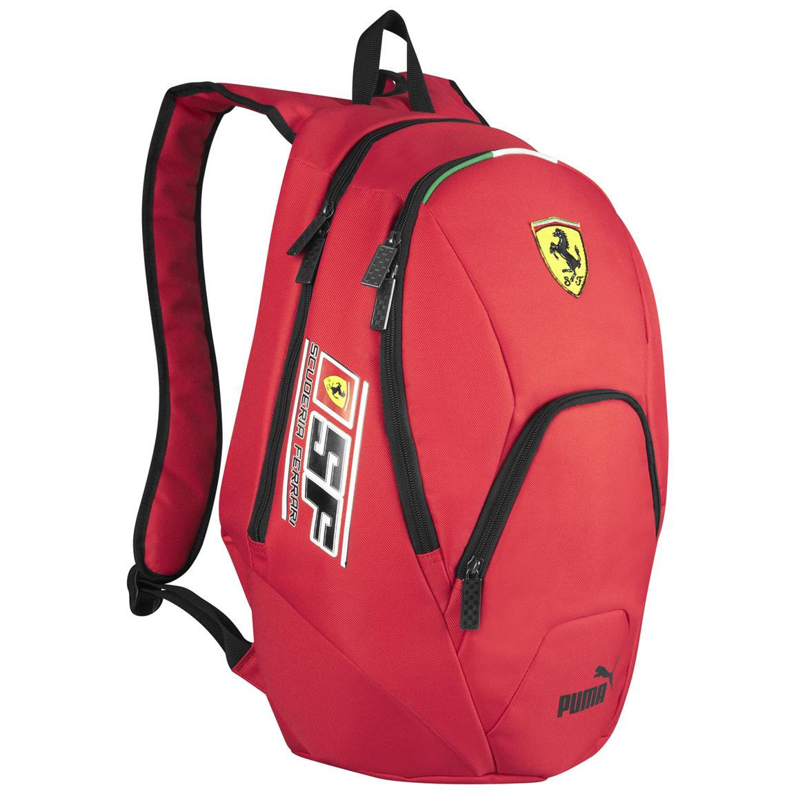 Puma® SF Ferrari Backpack - 149318, Camping Backpacks at Sportsman's Guide