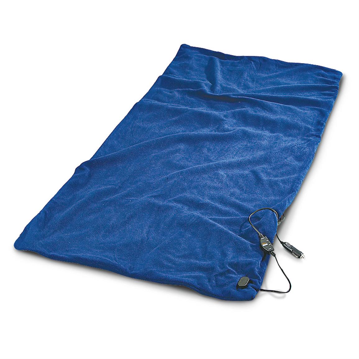 RoadPro® 12 - Volt Heated Blanket with Portable Power ...