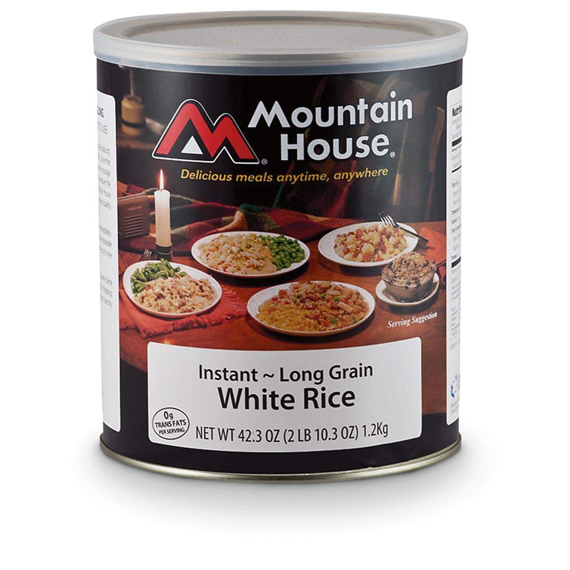 Mountain House Emergency Food Instant White Rice - 149411, Survival