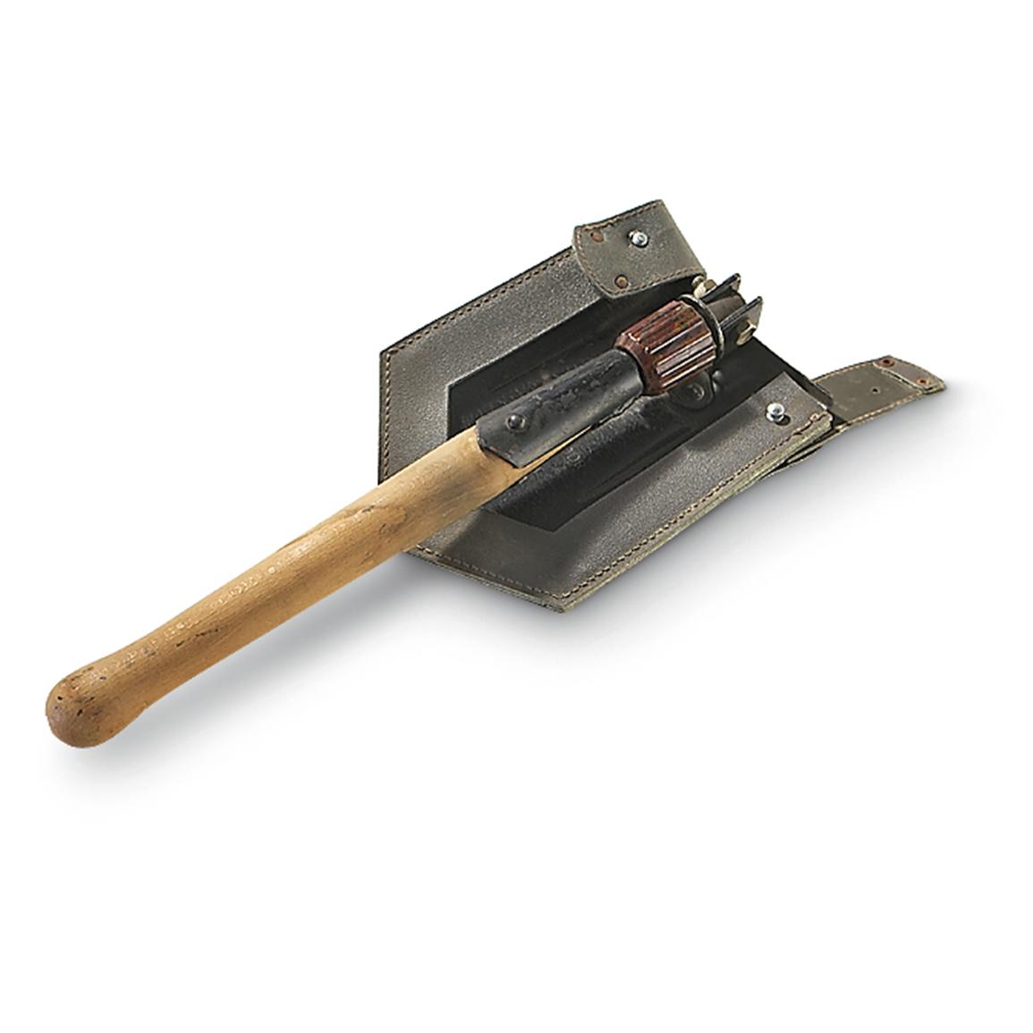 New East German Shovel with Case - 150205, Entrenching Tools at ...