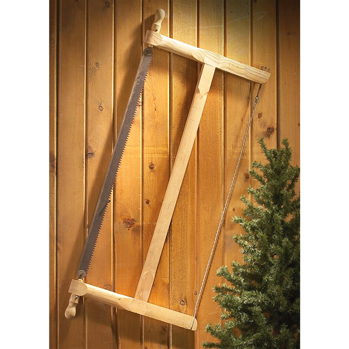 Used Swiss Military Antique Bow Saw 150213, Field Gear at Sportsman's