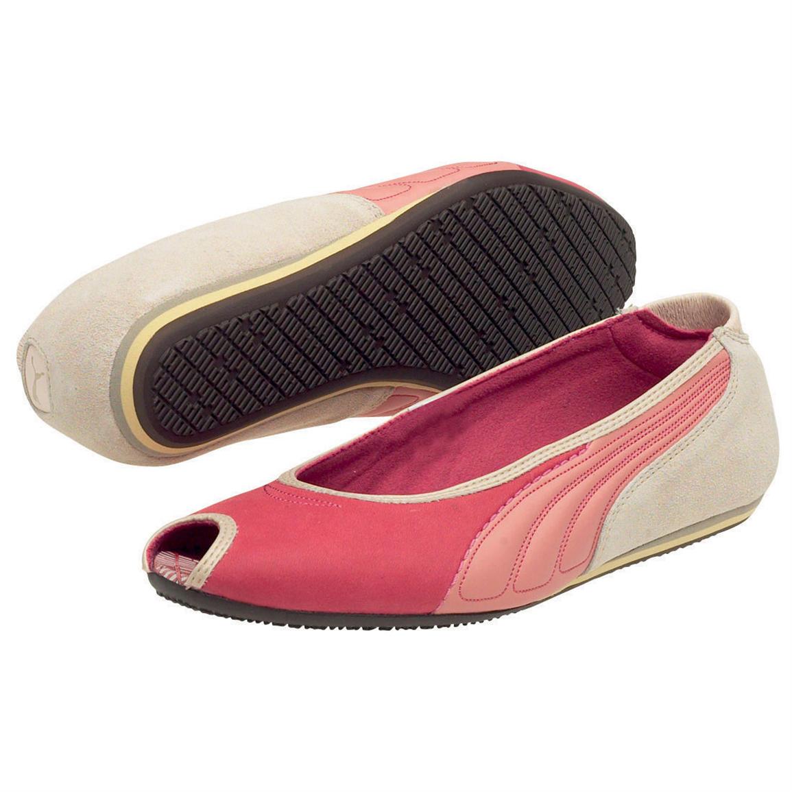 Women's Puma® Peep Slip - ons - 150352, Dress Shoes at Sportsman's Guide