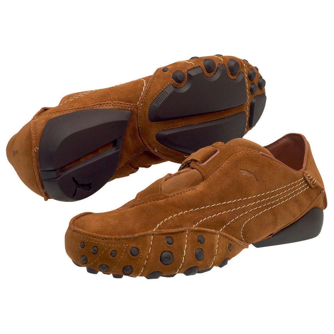 Men's Puma® Amoko Suede, Brown - 150359, Running Shoes & Sneakers at ...
