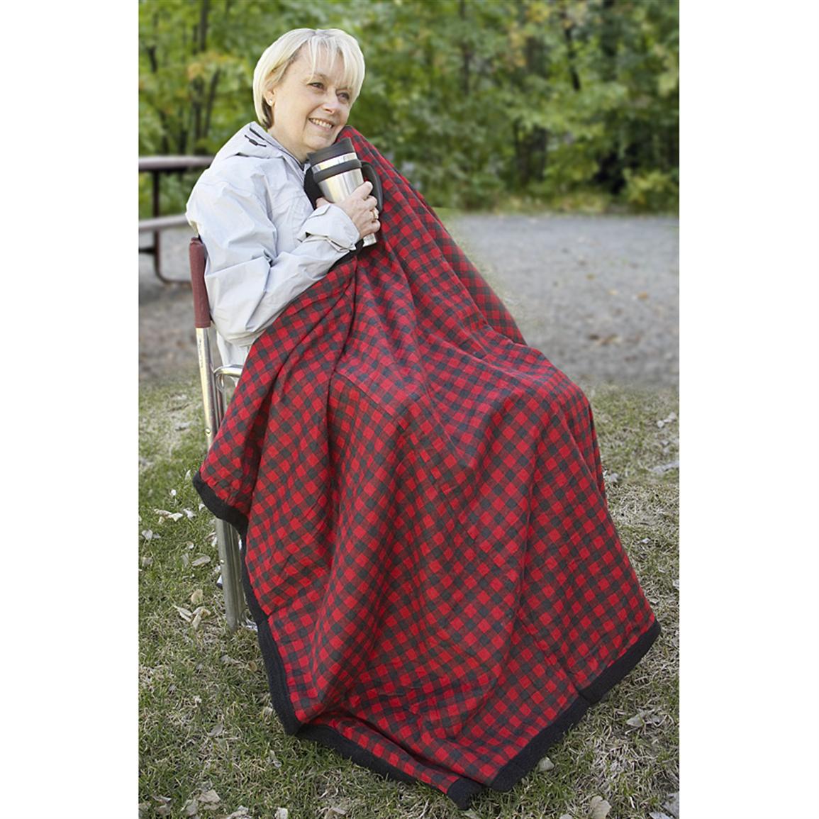 Sherpa Fleece 60x50" Blanket - 150915, Blankets & Throws ...