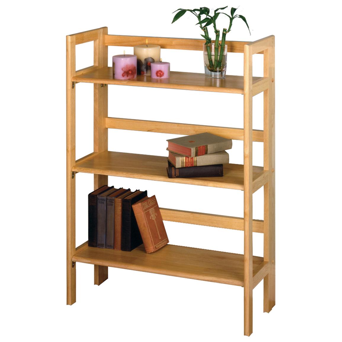 Winsome 3 - Tier Folding / Stackable Shelf - 151032, Living Room at ...