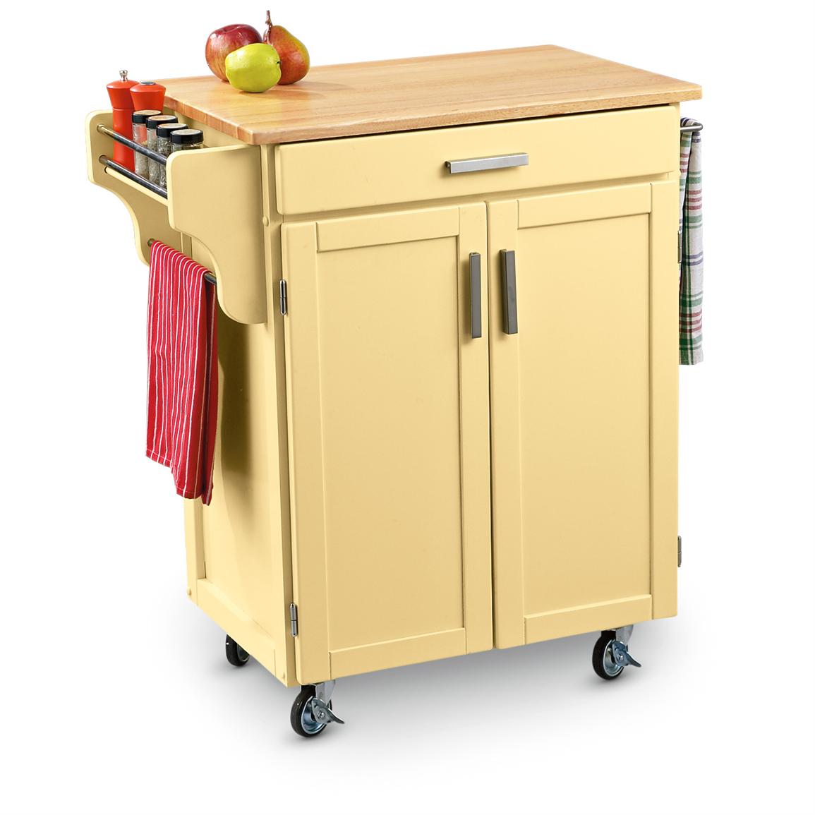 Rolling Wood - top Kitchen Cart - 151282, Kitchen & Dining at Sportsman