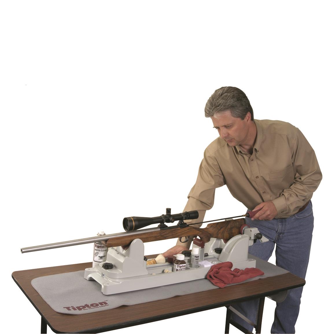 Tipton Vise Gun Clean Shotgun Rifle Gunsmith Tool Kit Military Grip Maintenance 