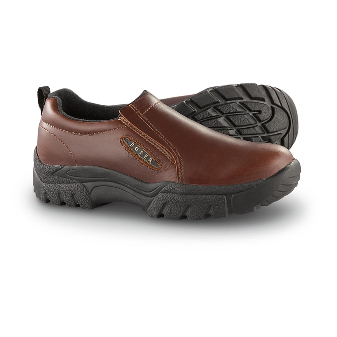 Men's Roper® Slip - on Mocs - 151656, Casual Shoes at Sportsman's Guide