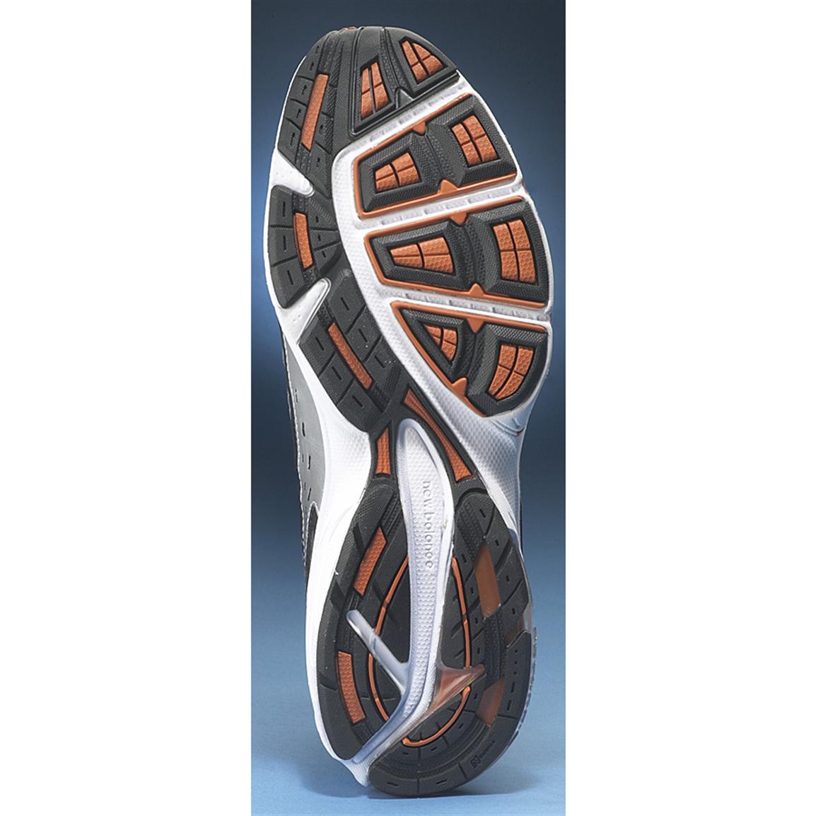 Men's New BalanceÂ® 725 Running / Athletic Shoes, Gray / Orange - 151722, Running Shoes 