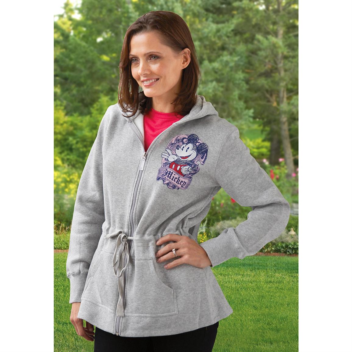 Women's Disney® Fleece Hooded Jacket 151755, Fleece & Soft Shell