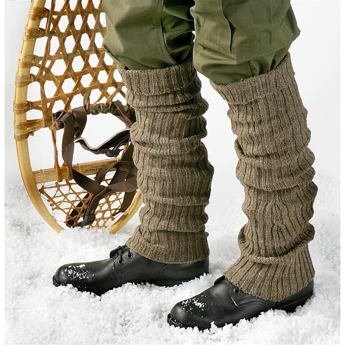 impliceren Professor Vochtig Swedish Military Surplus Wool Leg Warmers, 2 Pairs, New - 152173, Military  Socks at Sportsman's Guide