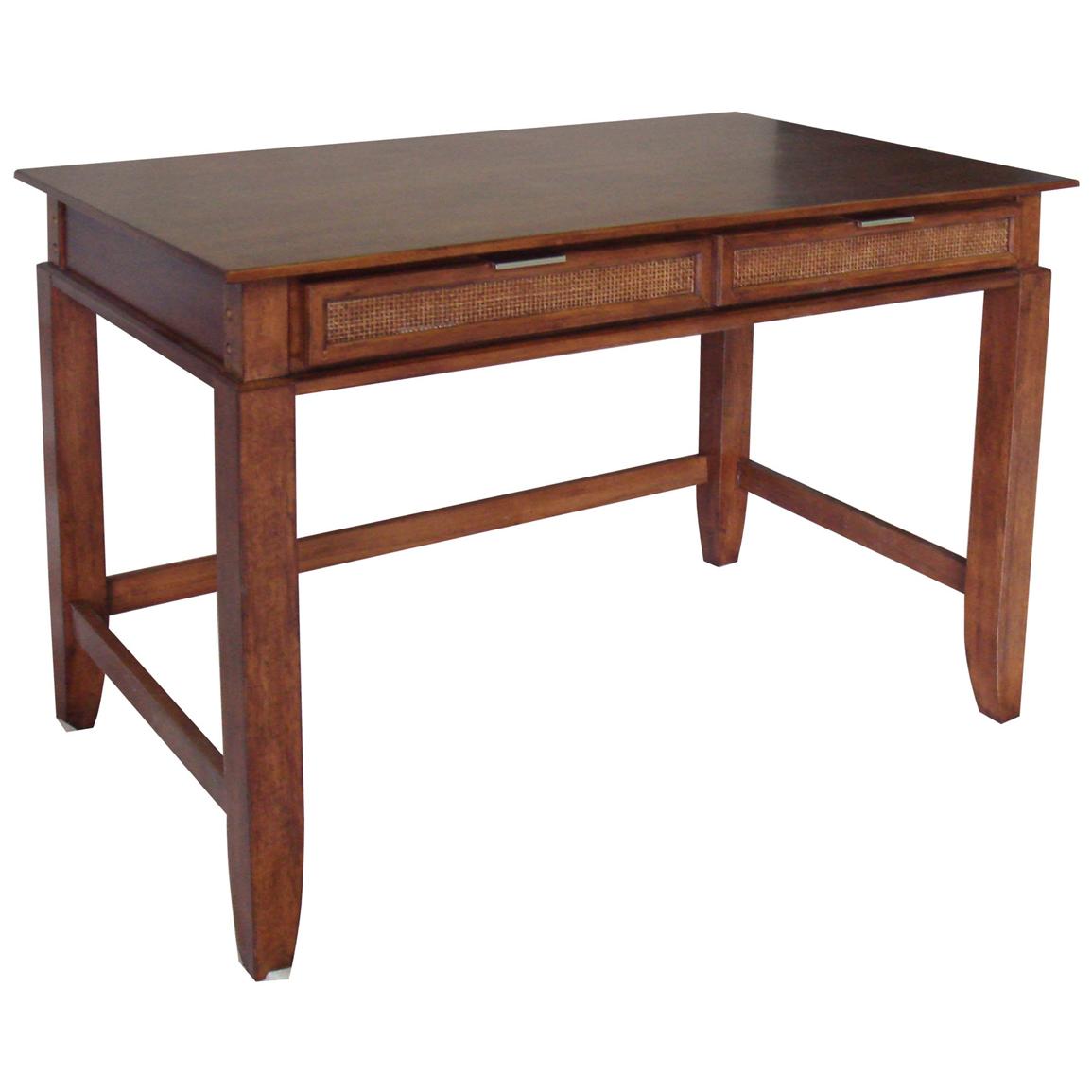 Home Styles Jamaican Bay Student Desk Hutch Combo 152350 Home Styles Jamaican Bay Student Desk Hutch Combo