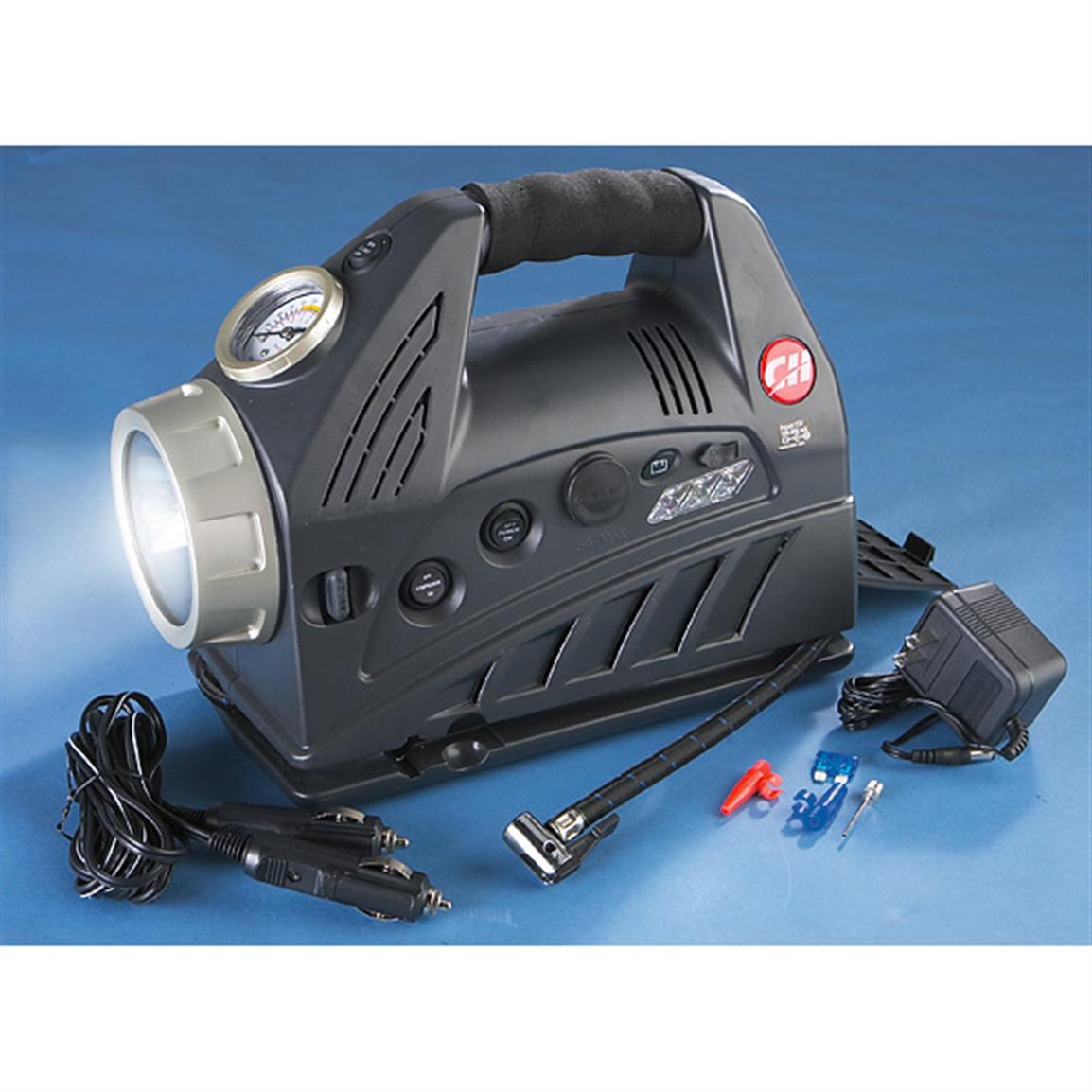 Campbell Hausfeld® Portable Cordless Inflator 153376, Air Tools at