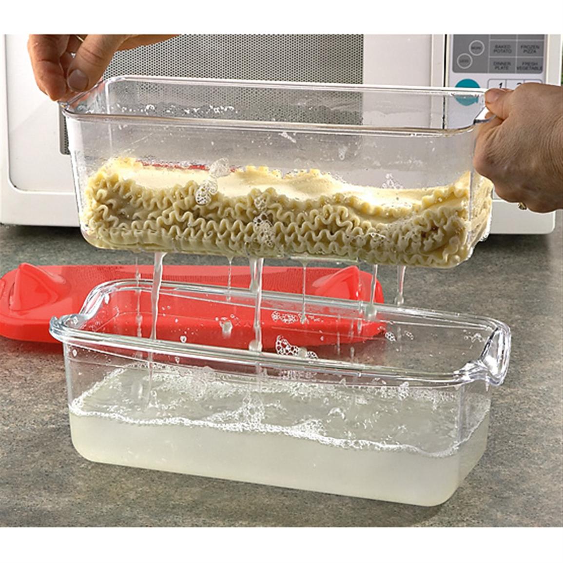 6 Pc. Pasta Wave™ Microwave Pasta Cooker Set 153592, Cookware at