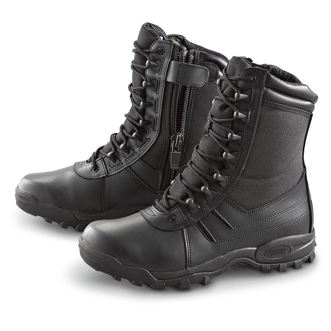 Men's Matterhorn® Tactical Boots, Black - 153670, Combat & Tactical ...