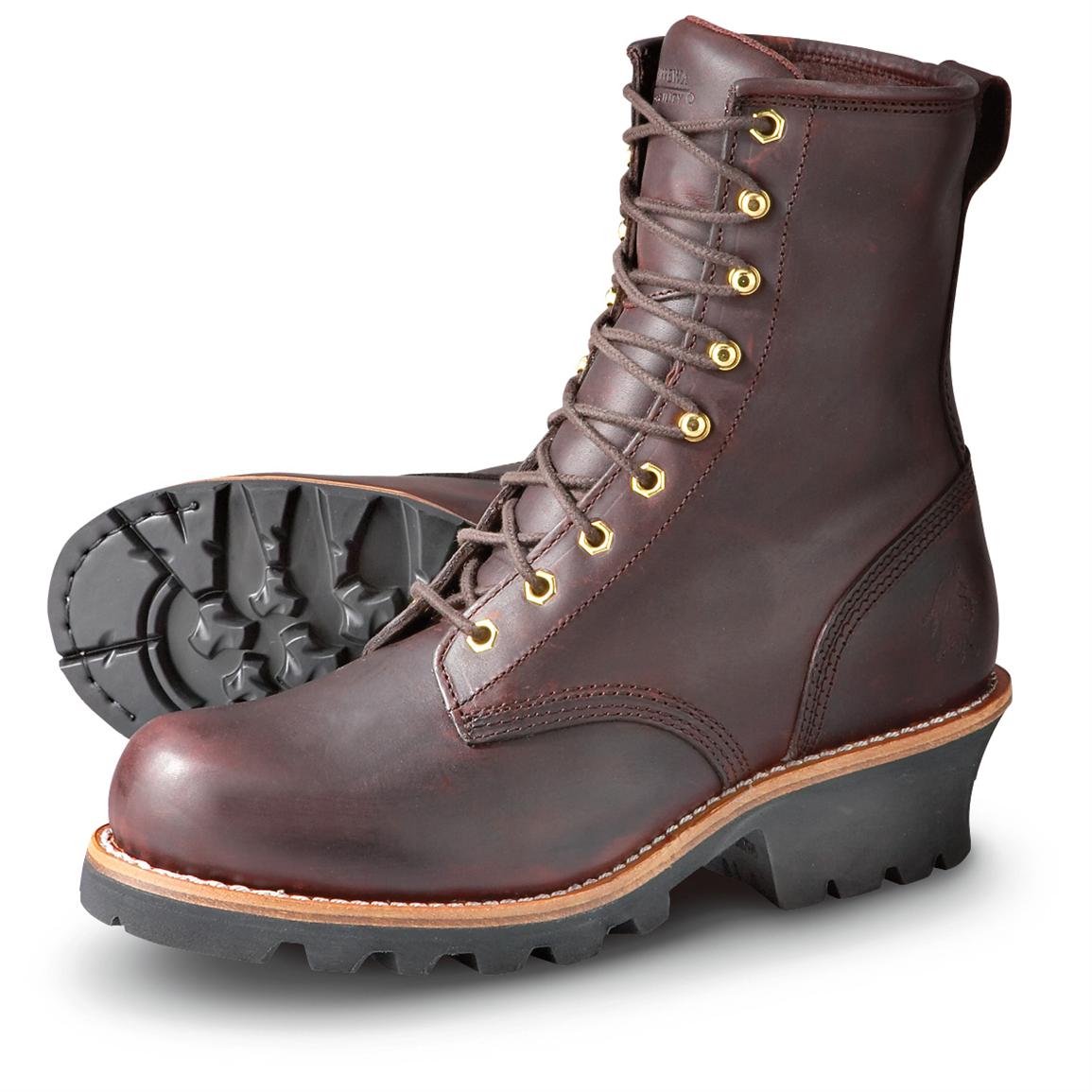 redwood logger boots