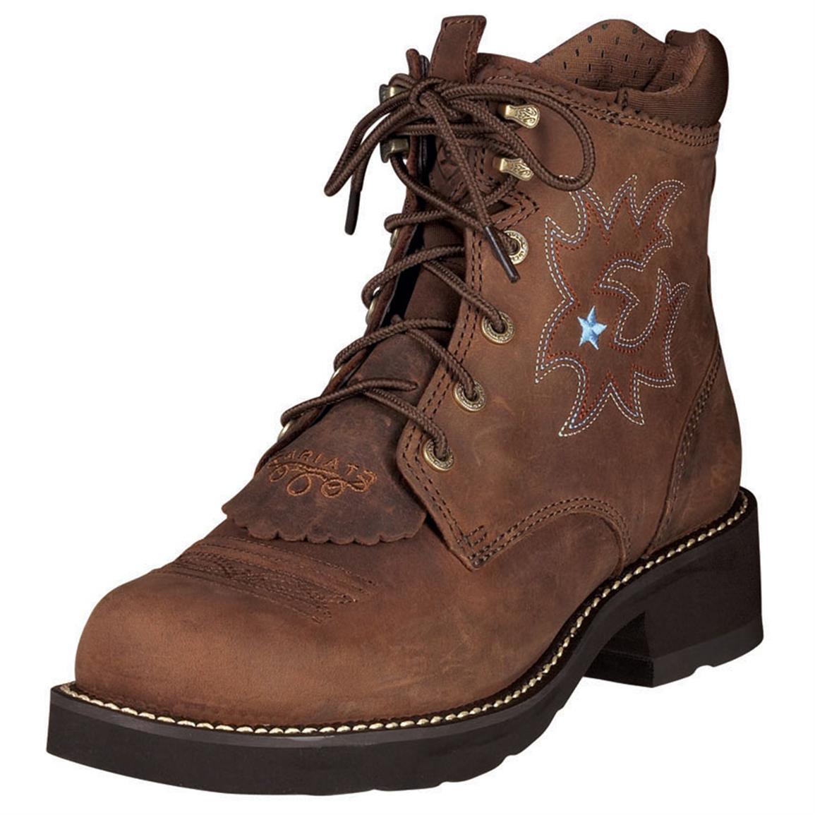 Women's Ariat® ProBaby™ Lacers 153842, Cowboy & Western Boots at