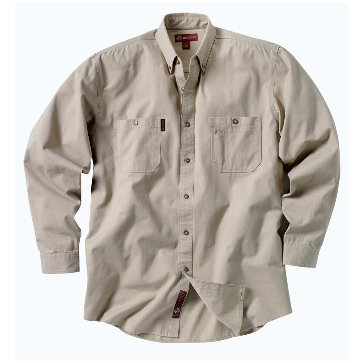 DRI DUCK Men's Brick Long - Sleeved Shirt - 154706, Shirts & Polos at ...
