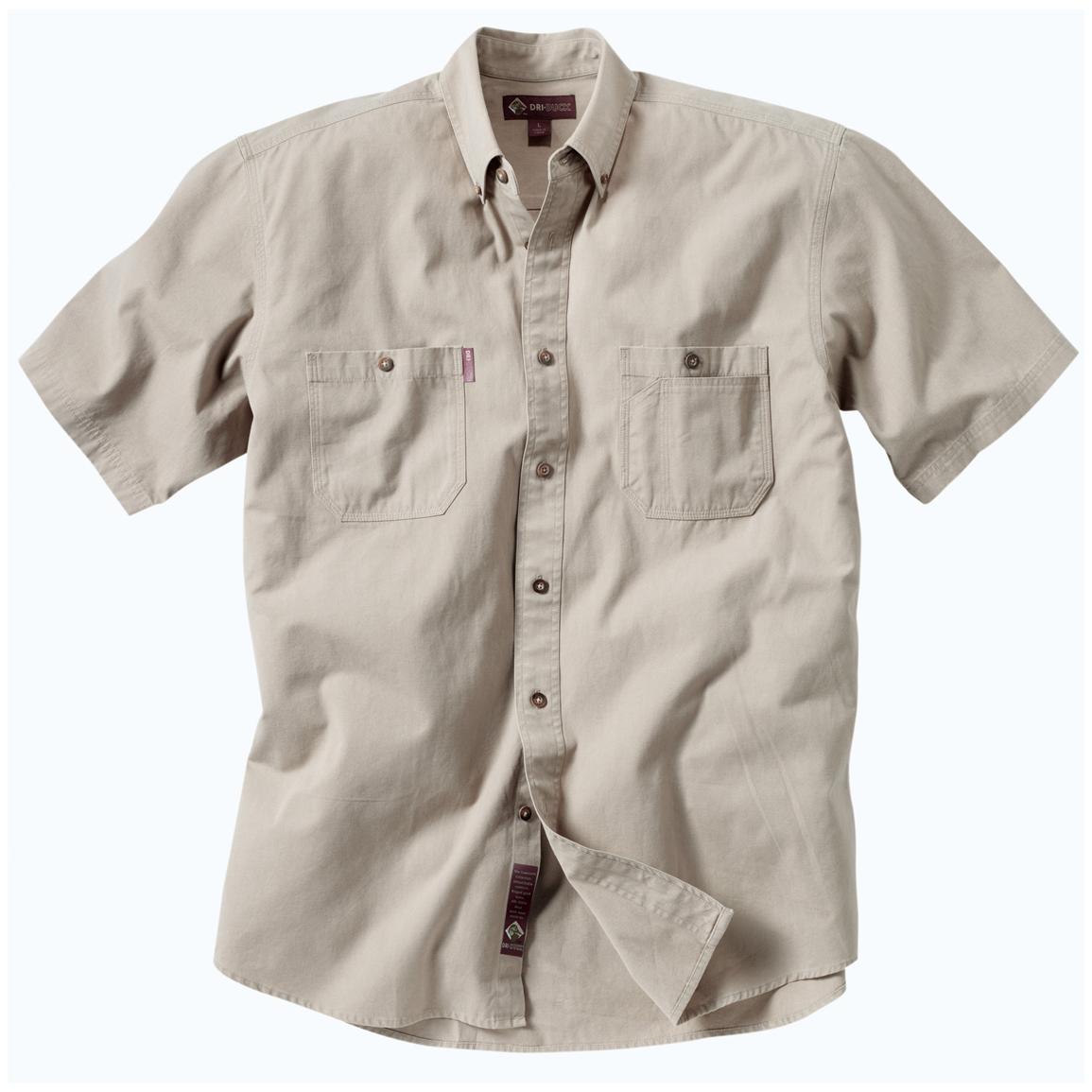 DRI DUCK Men's Brick Short - Sleeved Shirt - 154707, Shirts & Polos at ...