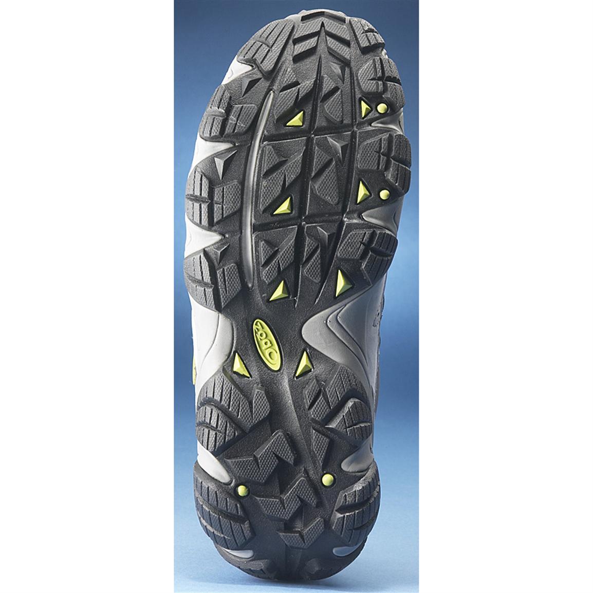 Men's Oboz® Hyalite Approach Shoes, Gray / Yellow 154801, Hiking