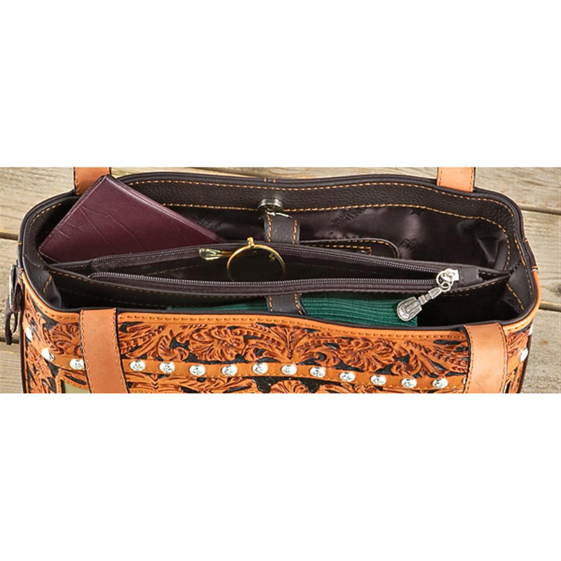 Montana Silversmiths® Cowgirl Leather Purse 154881, Purses & Handbags