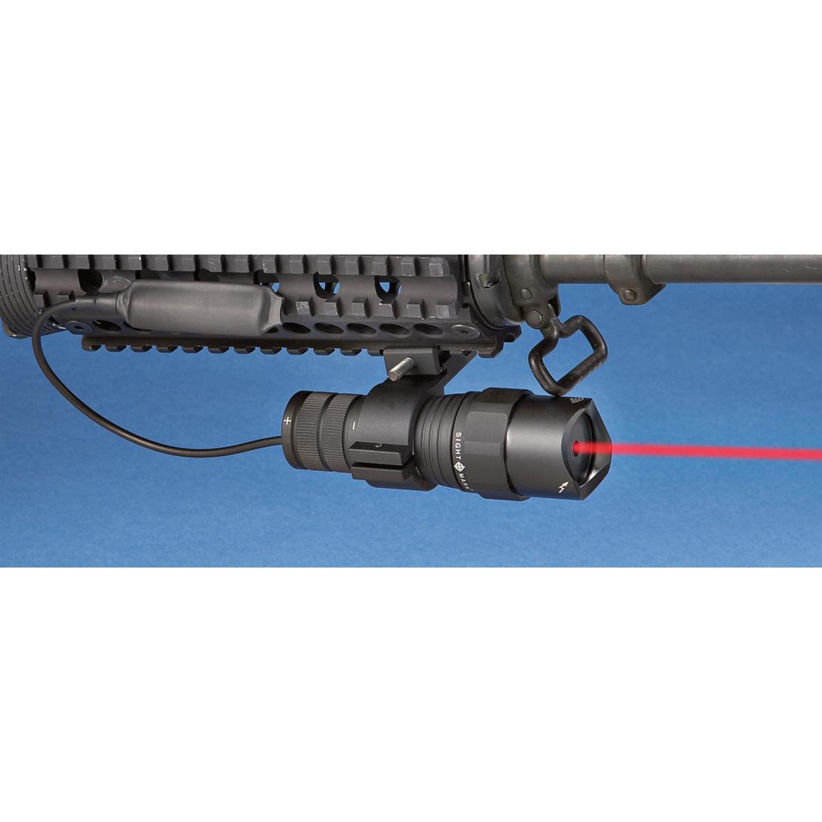 Sightmark™ Rail Mount Laser System, Matte Black 154941, Laser Sights