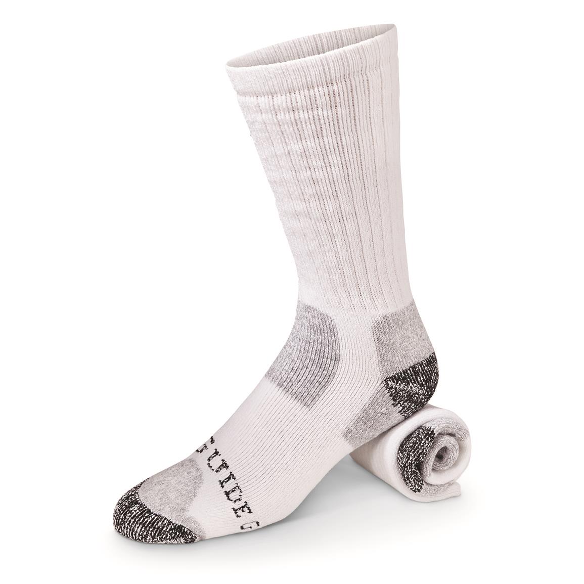 High Quality Men's Extreme Work Socks Safety Steel Toe Boot Work Socks Size6-11 