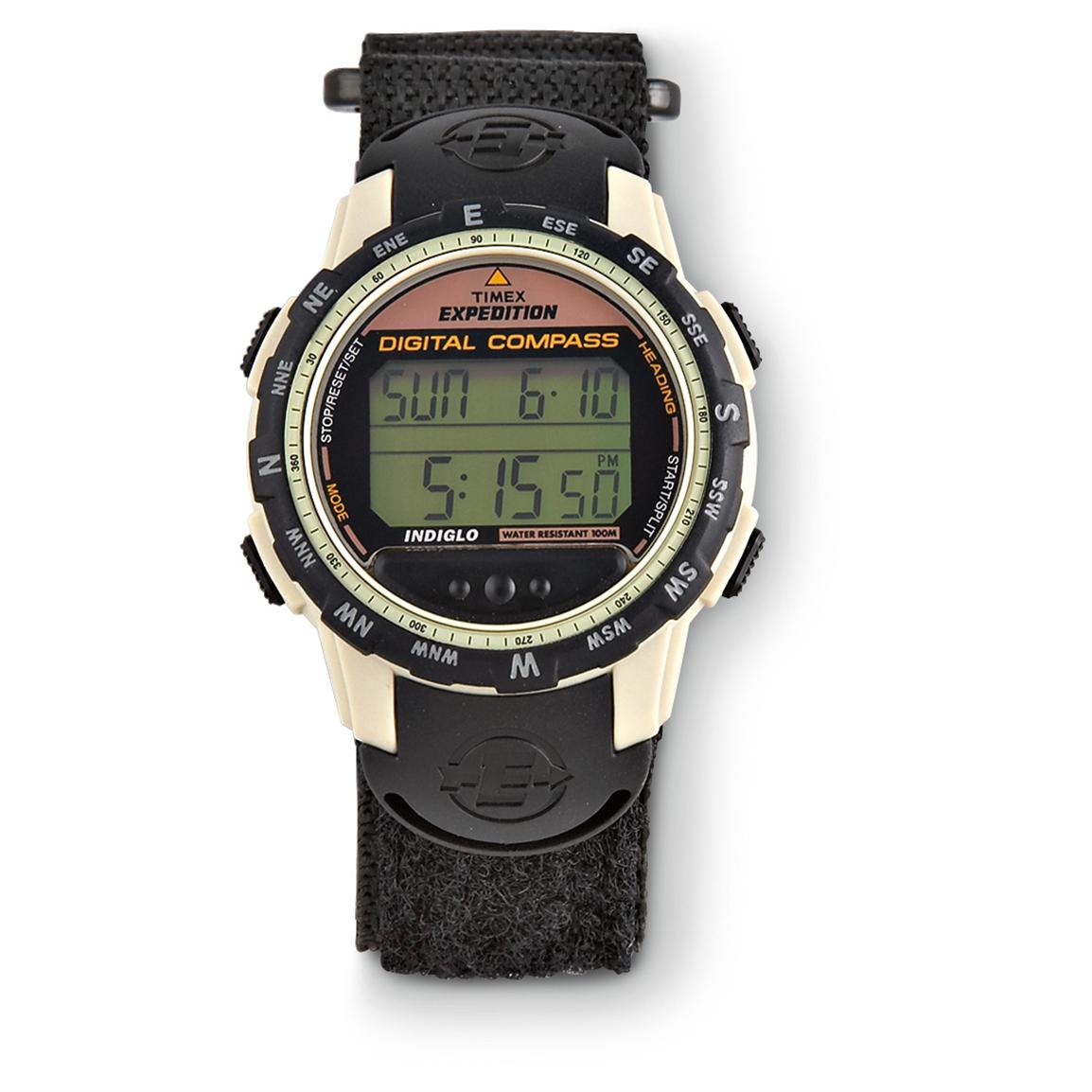 timex expedition digital compass