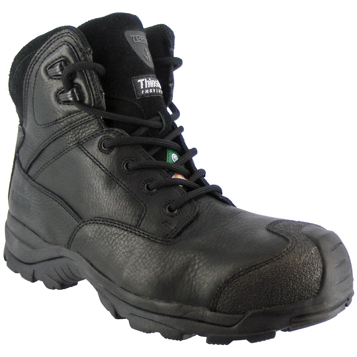 1 gram insulated work boots composite toe