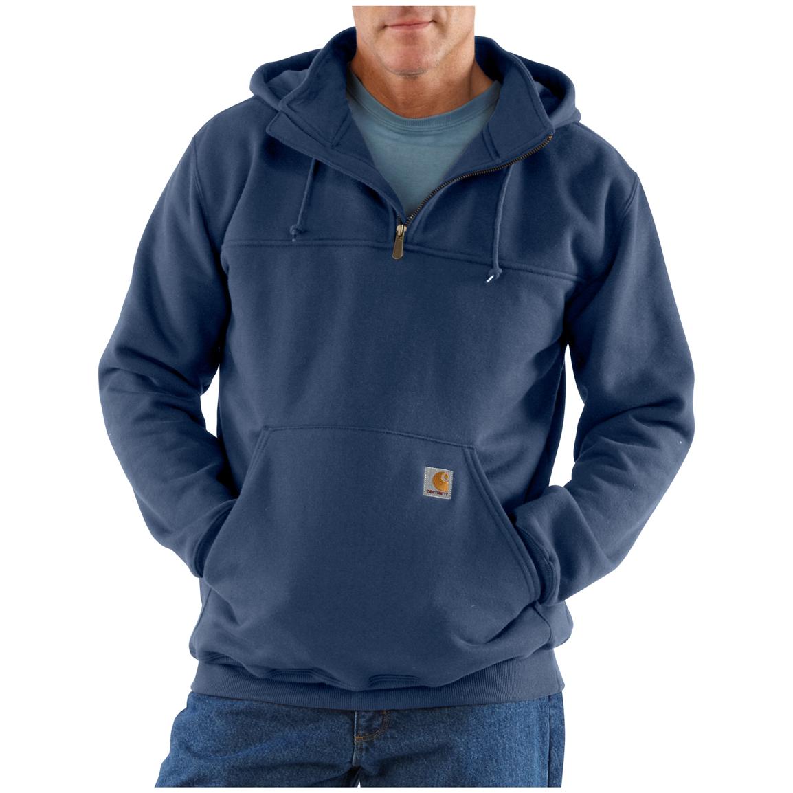 Download Carhartt® Heavyweight Zip - Front Hooded Mock Sweatshirt ...