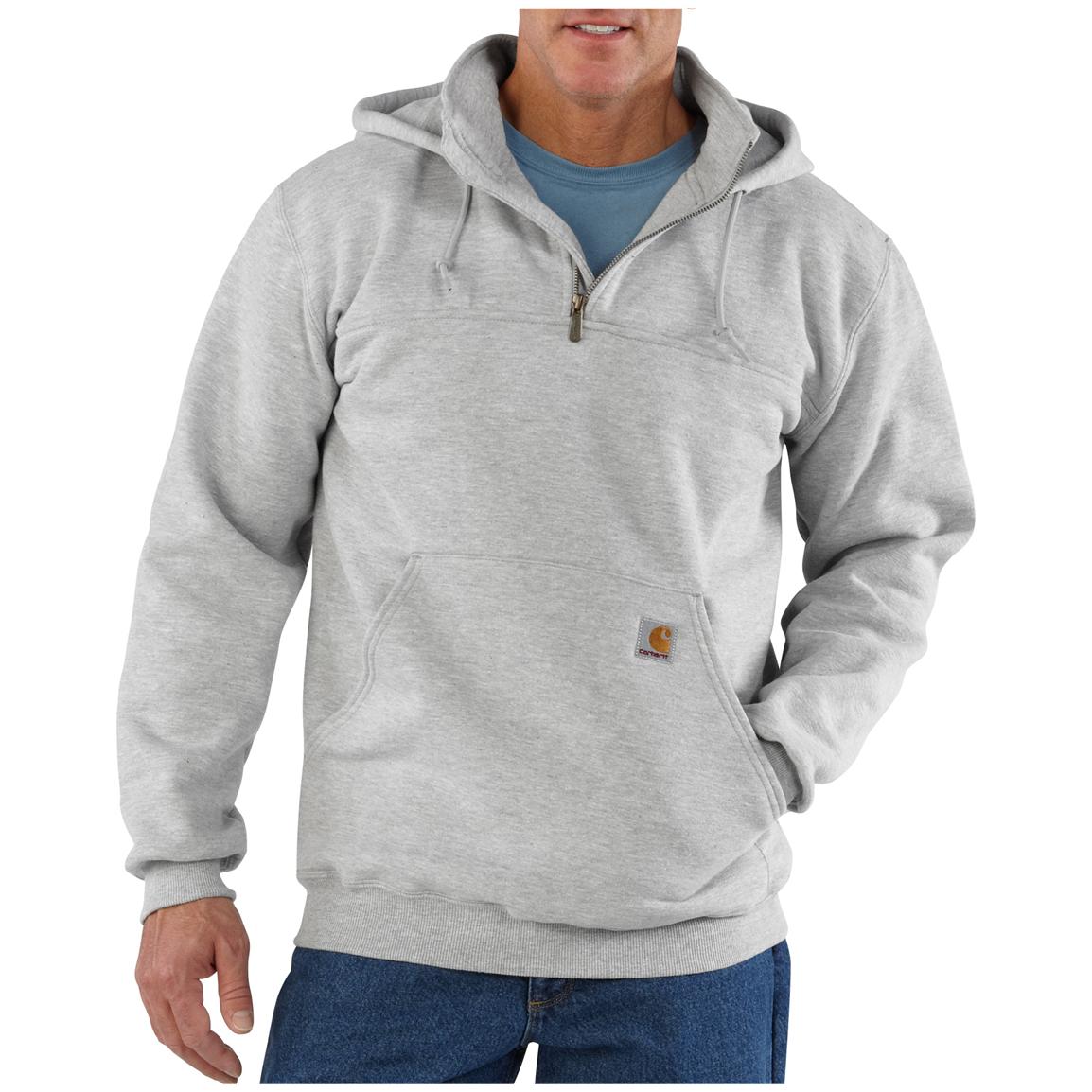 Download Carhartt® Heavyweight Zip - Front Hooded Mock Sweatshirt ...