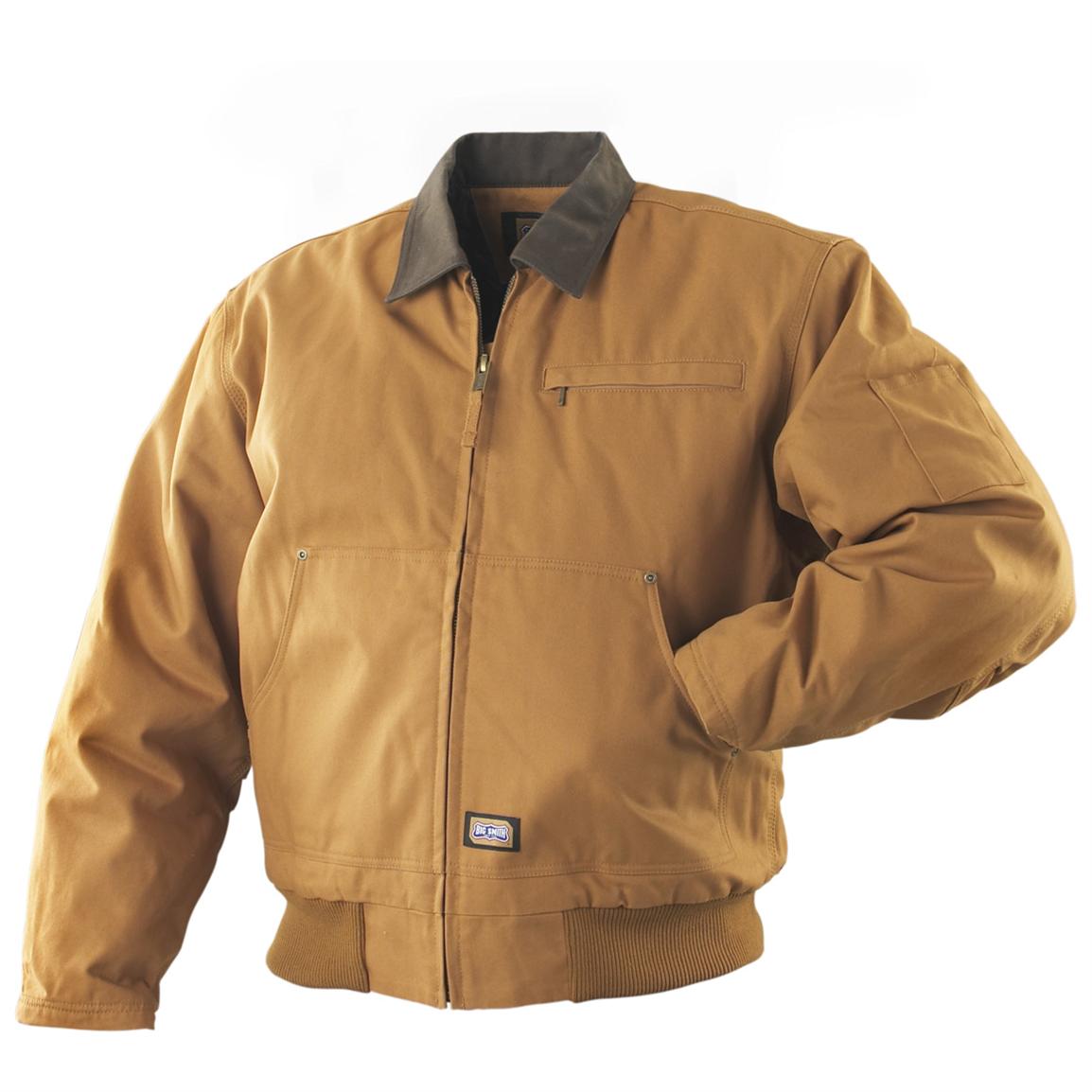 Big Smith® Work Jacket, Brown Duck - 156308, Insulated Jackets & Coats ...
