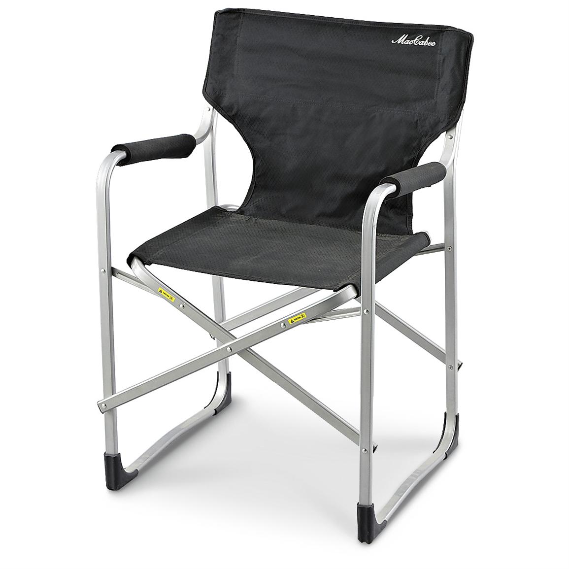 MAC Sports® Aluminum Padded Director's Chair - 156344, Chairs at ...