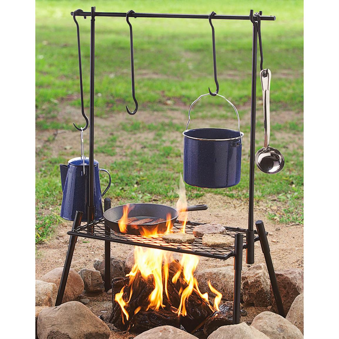 Guide Gear® Campfire Backpacker's Set, Black - 156975 ...