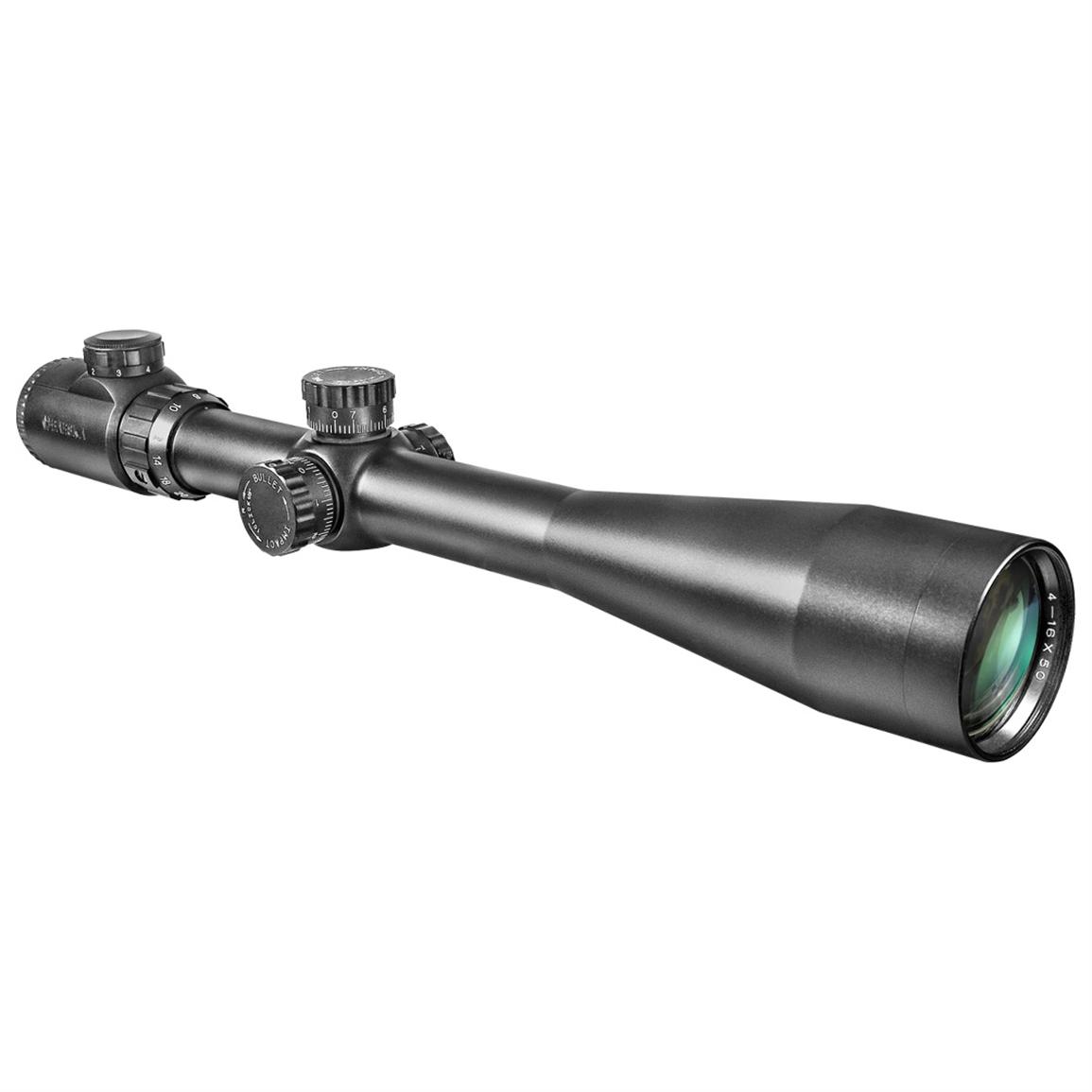 Barska 10-40x50 mm IR Extreme Tactical Rifle Scope with Rings