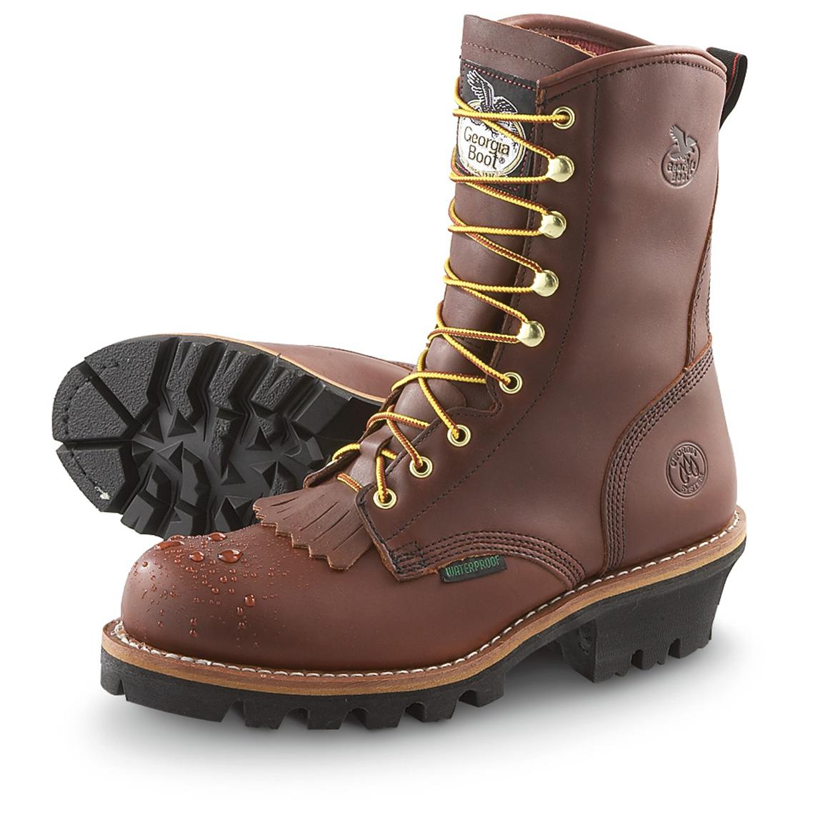 redwood logger boots