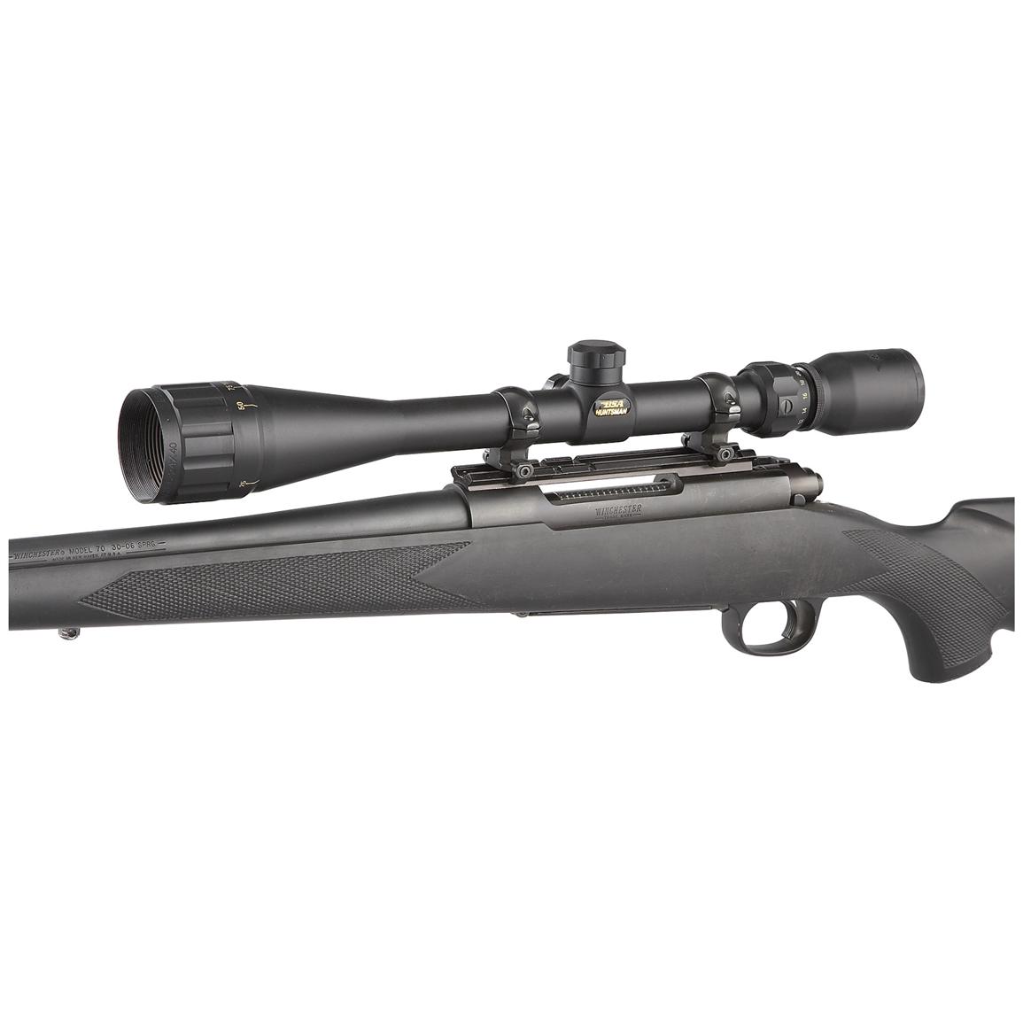 BSA® 6 24x40 mm Huntsman Rifle Scope, Matte Black 157071, Rifle
