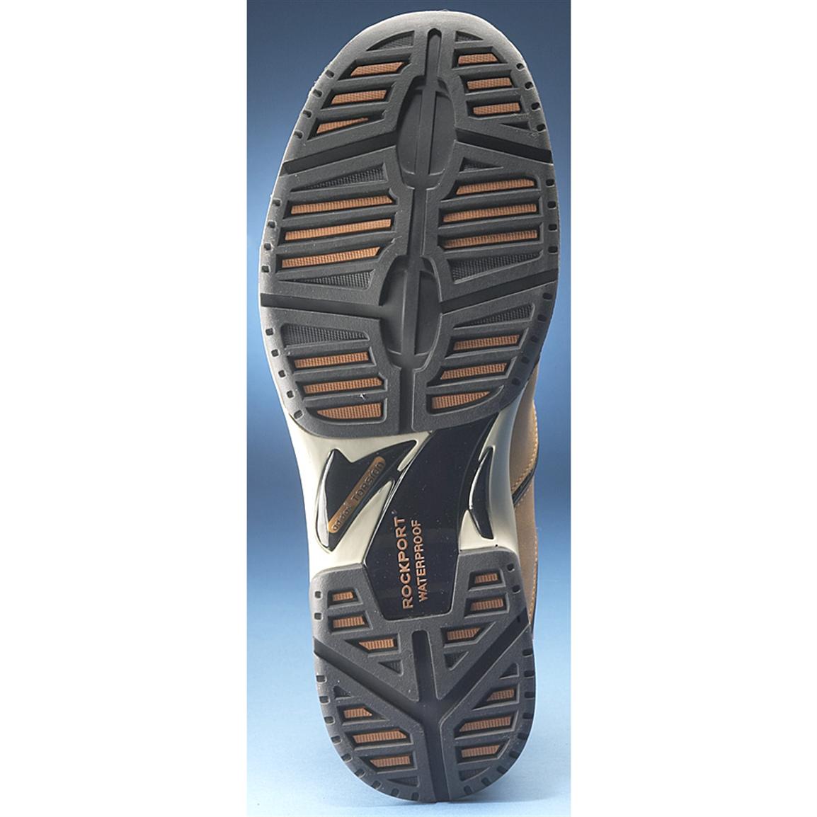 Men's Rockport® Mereg Boots, Tan / Black - 157336, Casual Shoes at ...