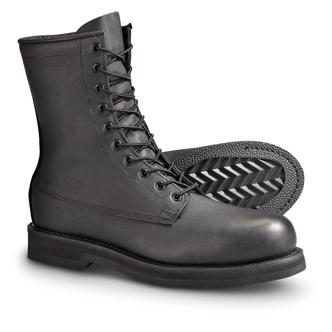 Men's Addison® Steel Toe Combat Boots, Black - 157344, Tactical Boots