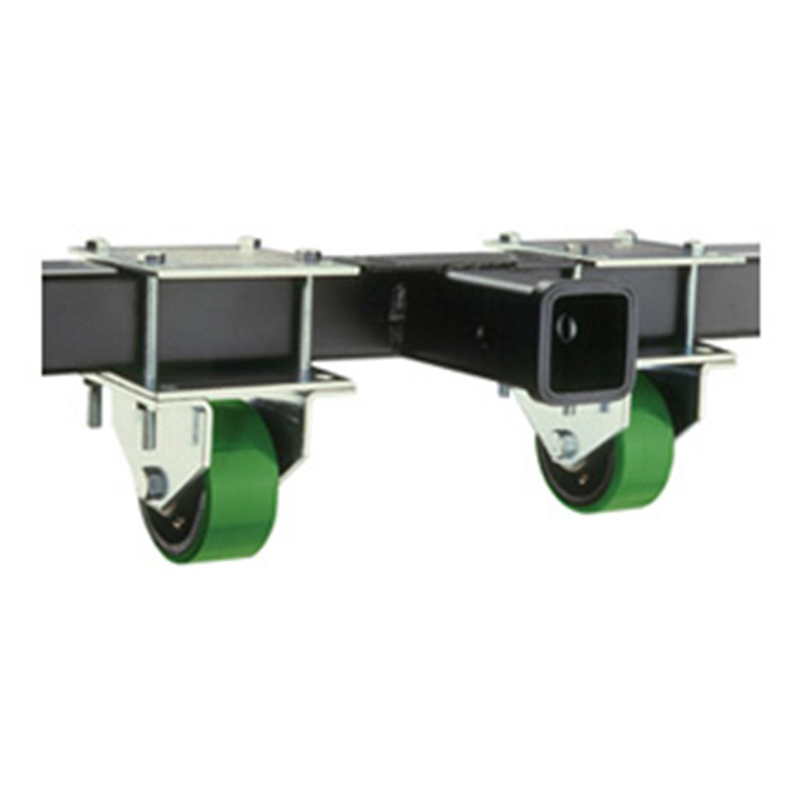 2 Pk. Paktron® 4x2" Rigid Hitch Mount Caster Wheels 157654, Towing