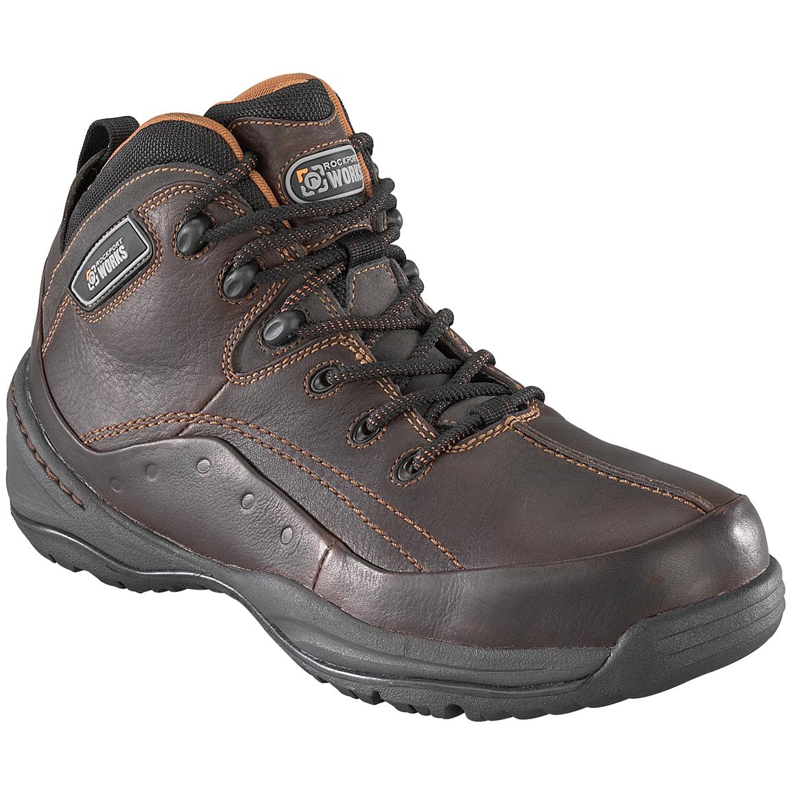 rockport moc toe shoes