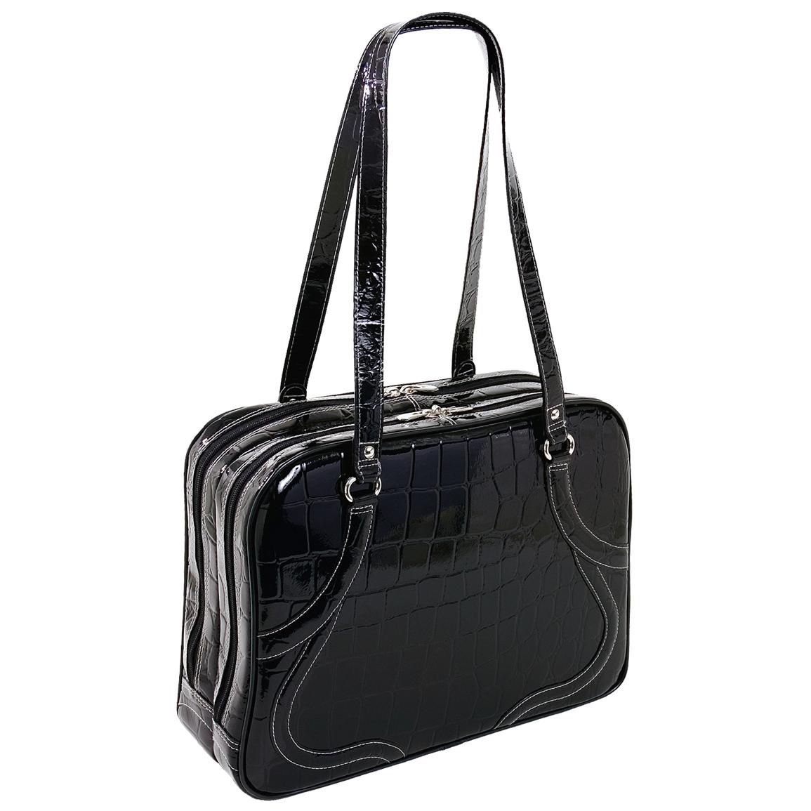 Women's Siamod® Roma Leather Laptop Tote - 158065, at Sportsman's Guide