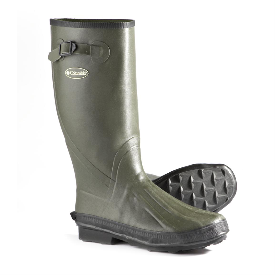 Willamette Rubber Boots, Green 