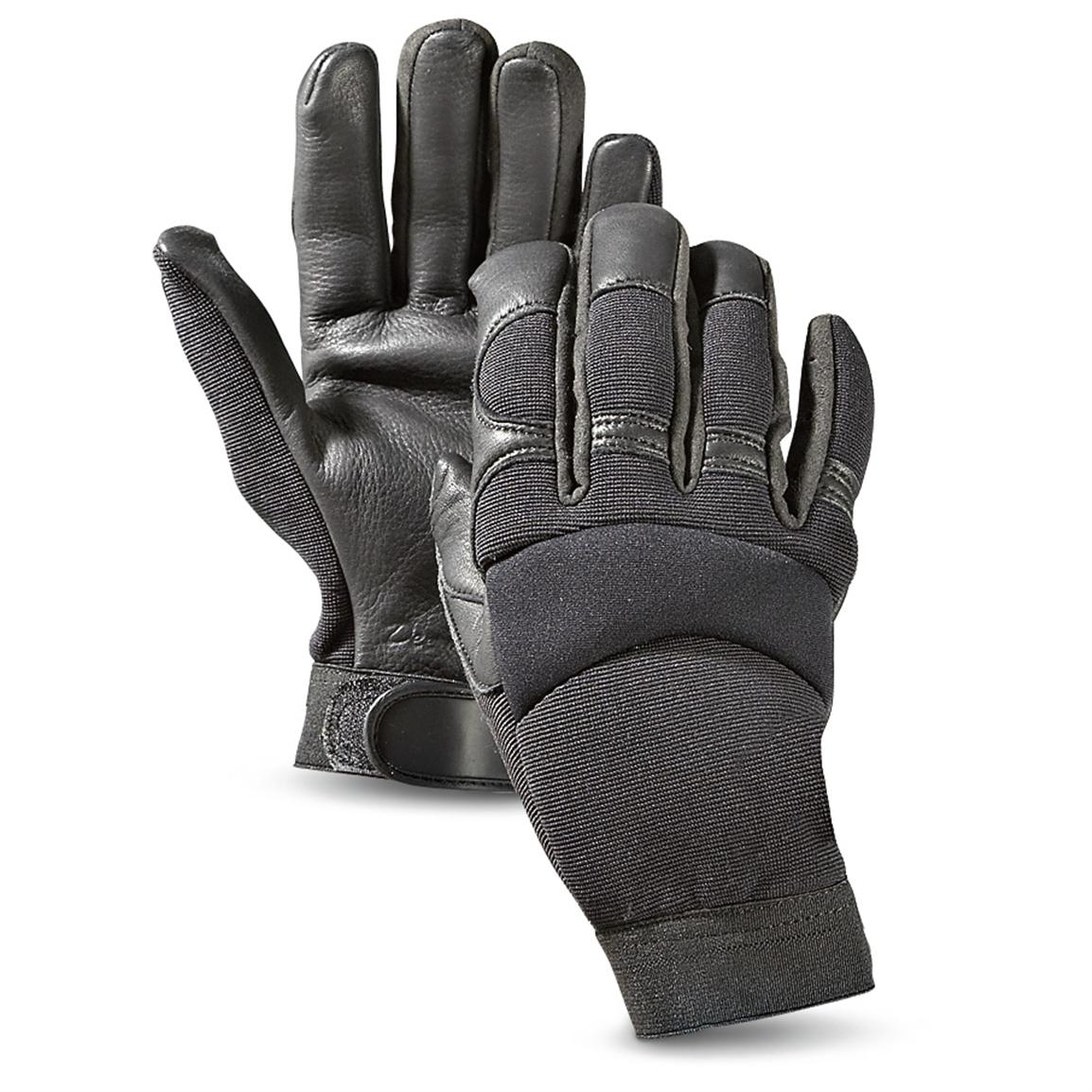 2 Prs. Hot Shot® Deerskin Work Gloves, Black 158479, Gloves & Mittens at Sportsman's Guide