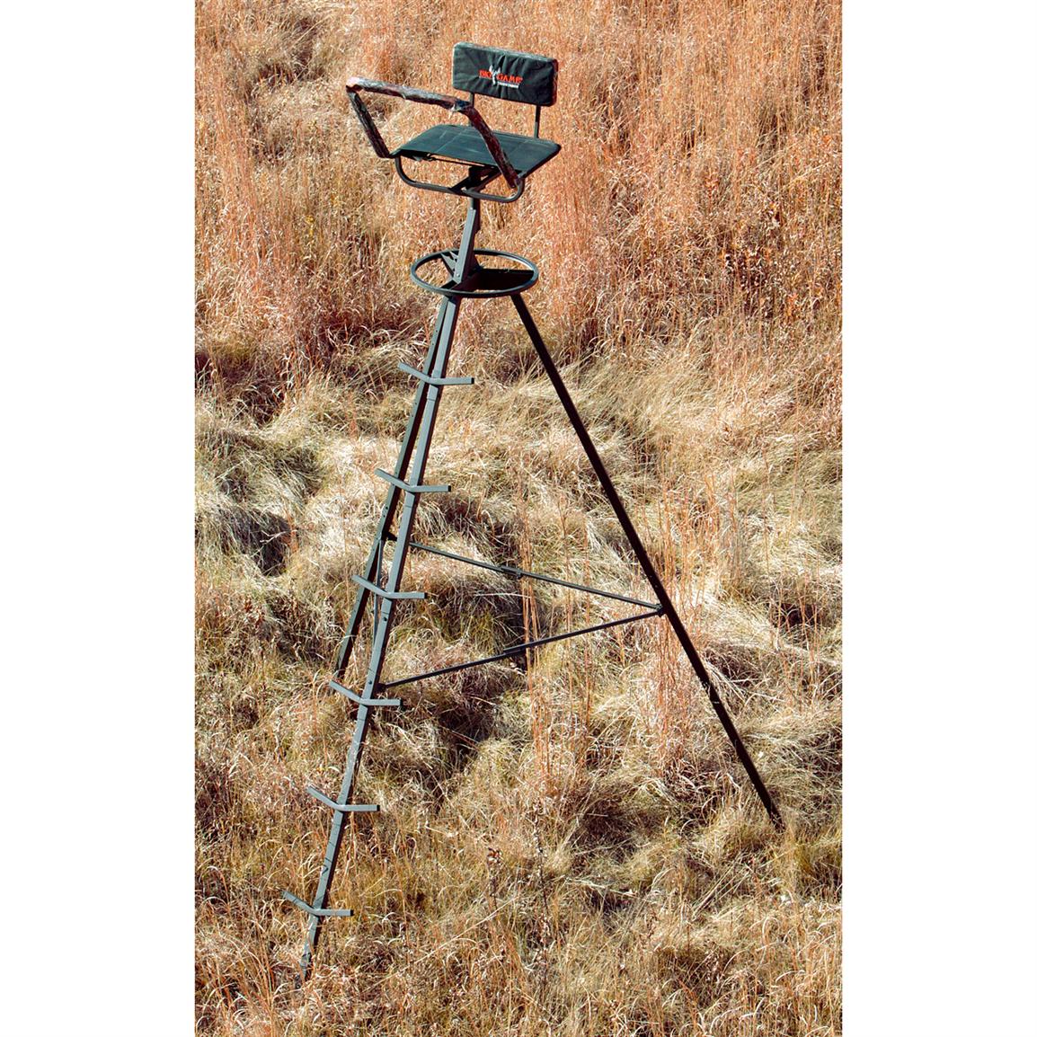 Big Game® Pursuit™ 12' Tripod Stand - 158527, Tower & Tripod Stands At 